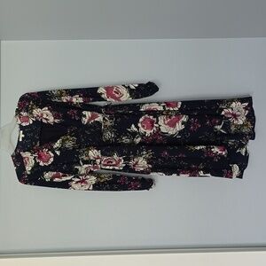 Floral Maurices Wrap Dress